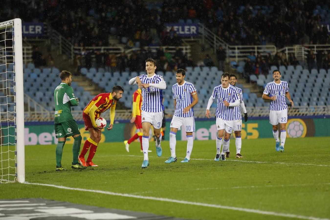 Real Sociedad-Lleida en imágenes