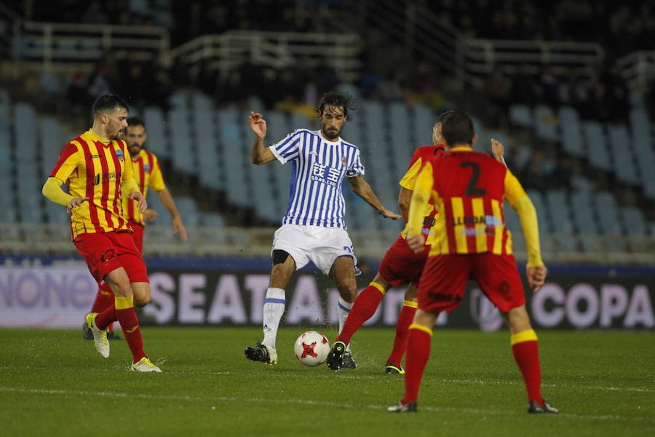Real Sociedad-Lleida en imágenes
