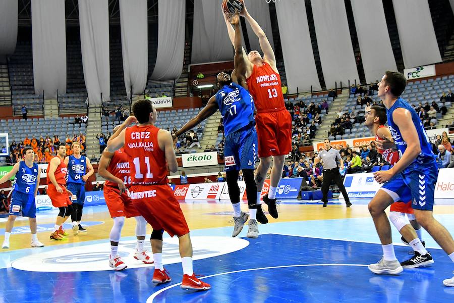 Frío en Illumbe pero mucha emoción en la cancha, donde el Gipuzkoa Basket pudo imponerse a una de las revelaciones del campeonato, el Fuenlabrada.