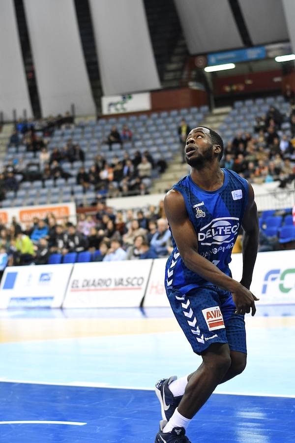 Frío en Illumbe pero mucha emoción en la cancha, donde el Gipuzkoa Basket pudo imponerse a una de las revelaciones del campeonato, el Fuenlabrada.