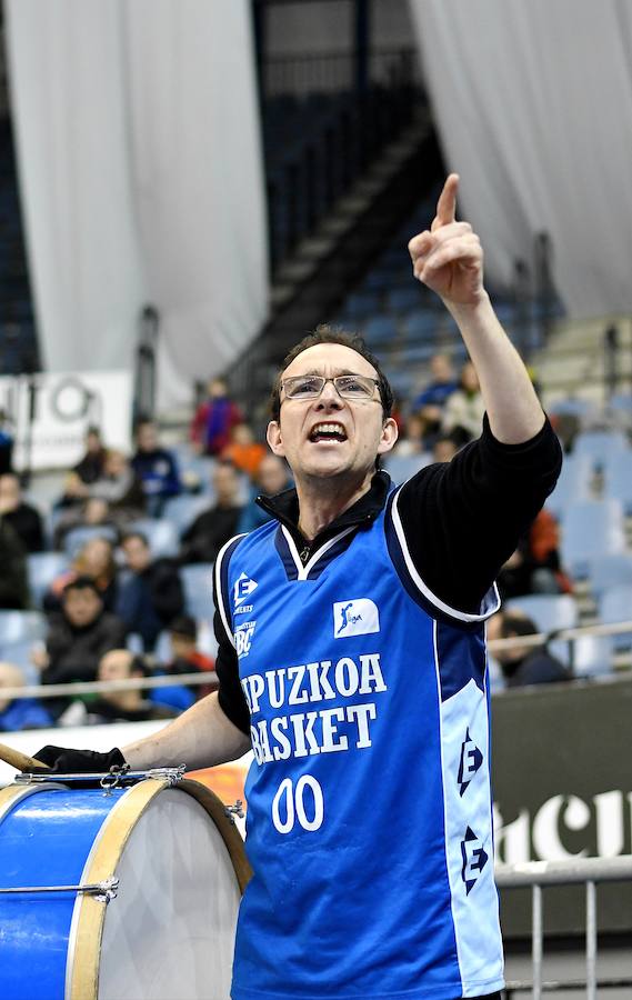 Frío en Illumbe pero mucha emoción en la cancha, donde el Gipuzkoa Basket pudo imponerse a una de las revelaciones del campeonato, el Fuenlabrada.