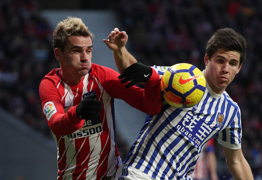 Las mejores imágenes del estreno de la Real Sociedad en el Wanda Metropolitano ante el Atlético de Madrid