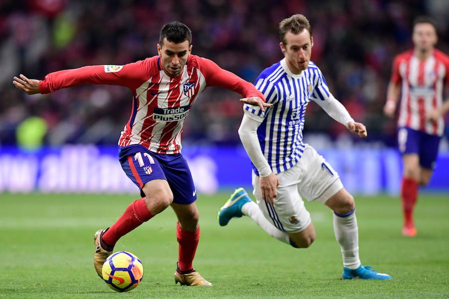 Las mejores imágenes del estreno de la Real Sociedad en el Wanda Metropolitano ante el Atlético de Madrid