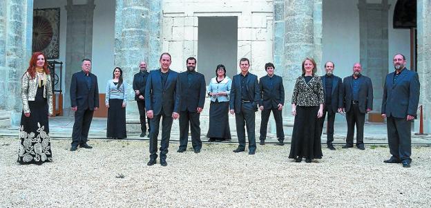 Kea. El afamado grupo vocal cuando actuó en Cuenca. 