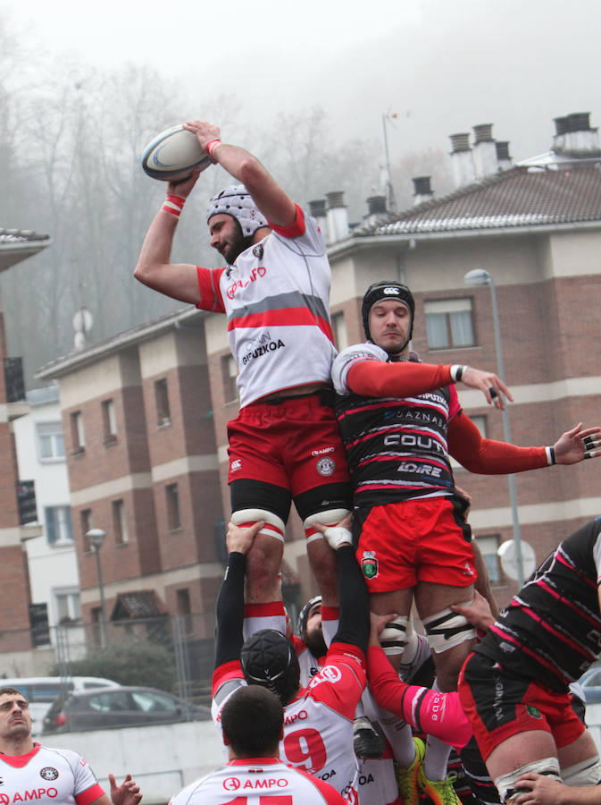 El Ampo Ordizia de rugby se ha impuesto al Hernani 52 - 12 este domingo en su campo.
