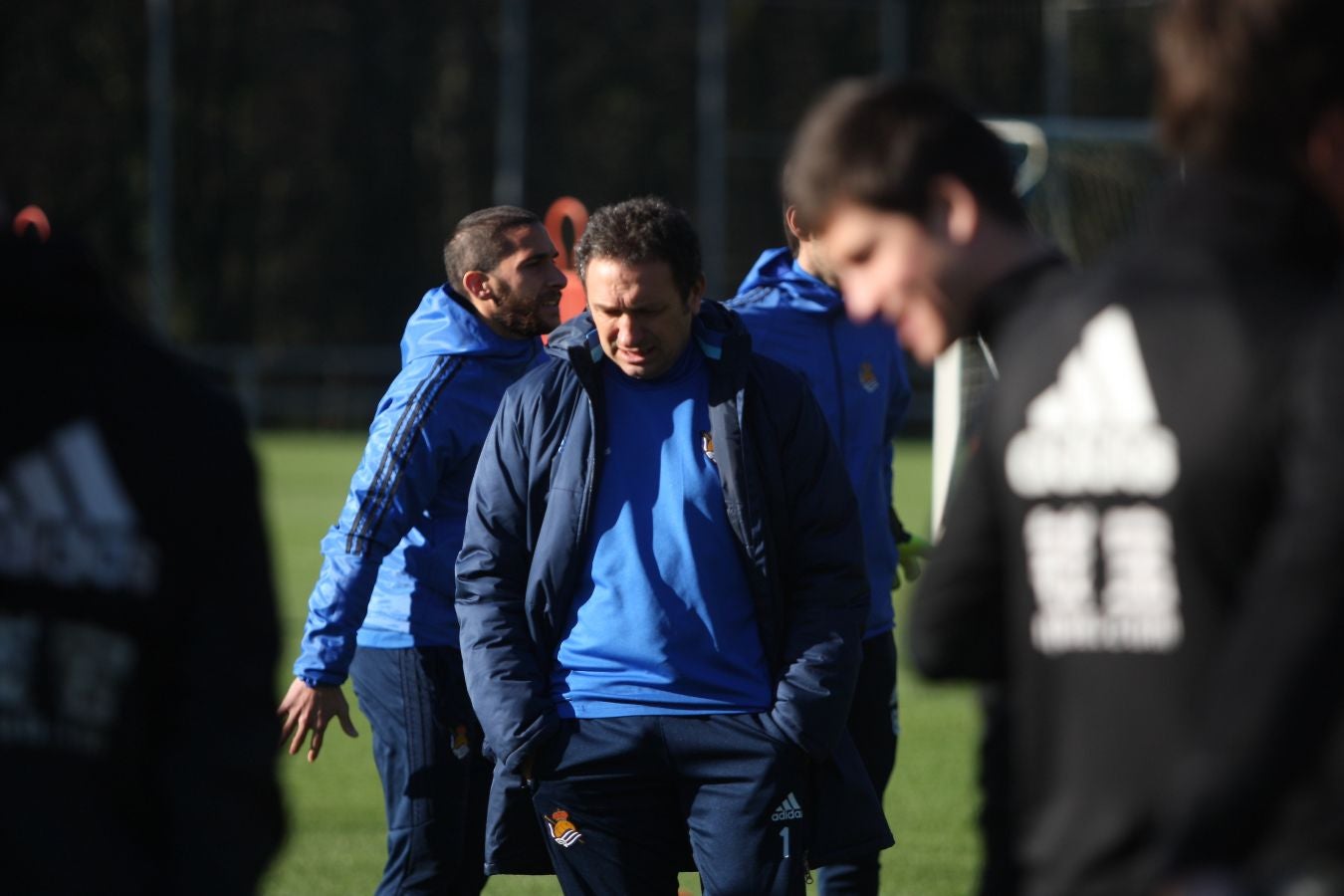 La Real Sociedad ha realizado este miércoles el último entrenamiento antes del partido del jueves ante el Zenit de San Petersburgo.