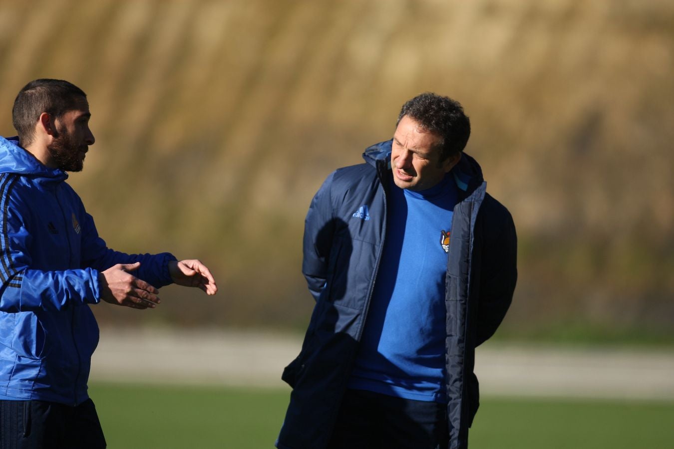 La Real Sociedad ha realizado este miércoles el último entrenamiento antes del partido del jueves ante el Zenit de San Petersburgo.