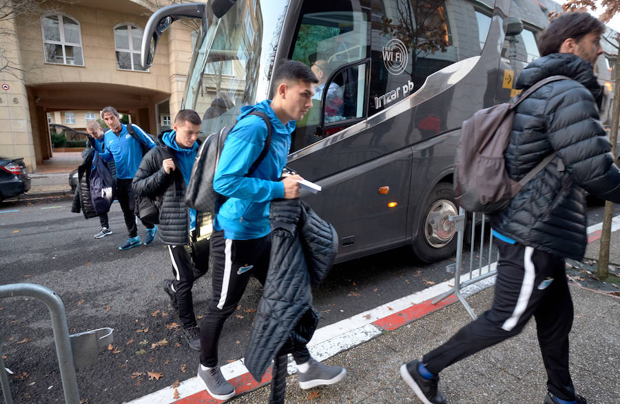 El Zenit entrena en Anoeta
