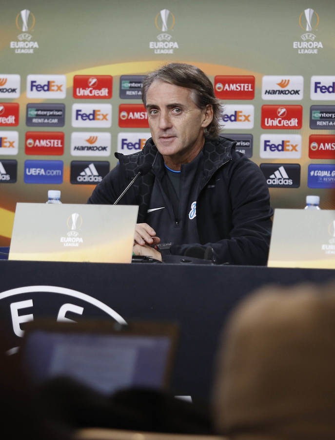 El Zenit entrena en Anoeta