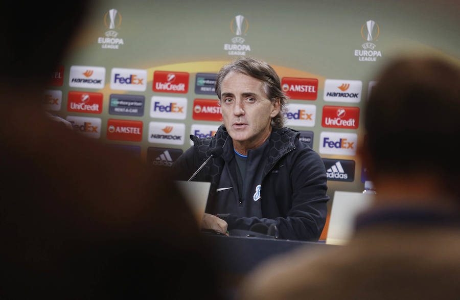 El Zenit entrena en Anoeta