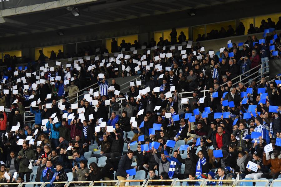 Las mejores imágenes del encuentro de Europa League entre la Real Sociedad y el Zenit en Anoeta