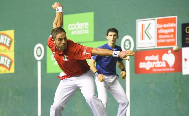 Olaizola II y Ander Imaz ganan en Tolosa (22-20) a Altuna III y Martija