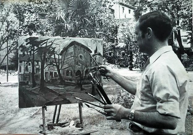 José Kareaga tuvo una gran trayectoria en la pintura, grabado y modelado artístico.