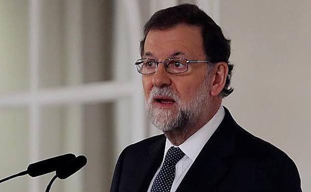 .El presidente del Gobierno, Mariano Rajoy. 