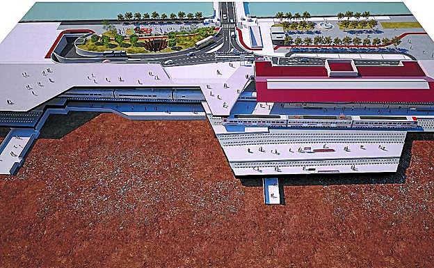 El Gobierno Vasco saca a licitación el proyecto constructivo de la estación del TAV de Donostia
