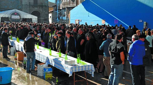 Santo Tomas azokan sagardoa protagonista izango da.
