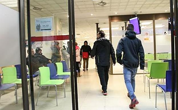 Oficina de Lanbide en Vitoria. 