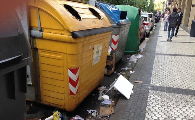 El Gobierno Vasco decreta servicios mínimos del 25% para la huelga de basuras y del 100% en Santo Tomás