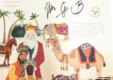 Imagen secundaria 1 - Cuando es el Olentzero el que te escribe la carta