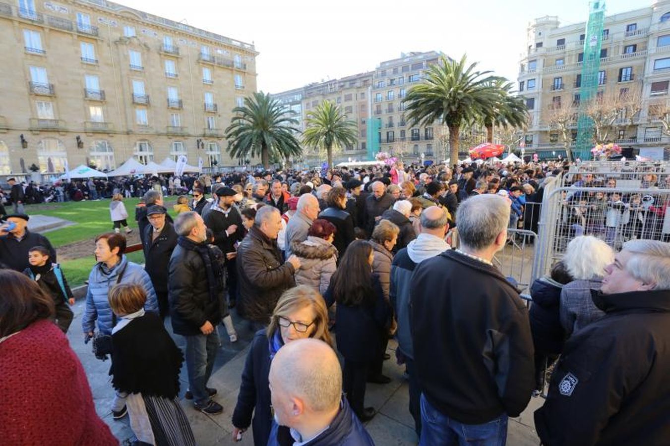 Arranca Santo Tomás y Donostia está lista para recibir a la gente.