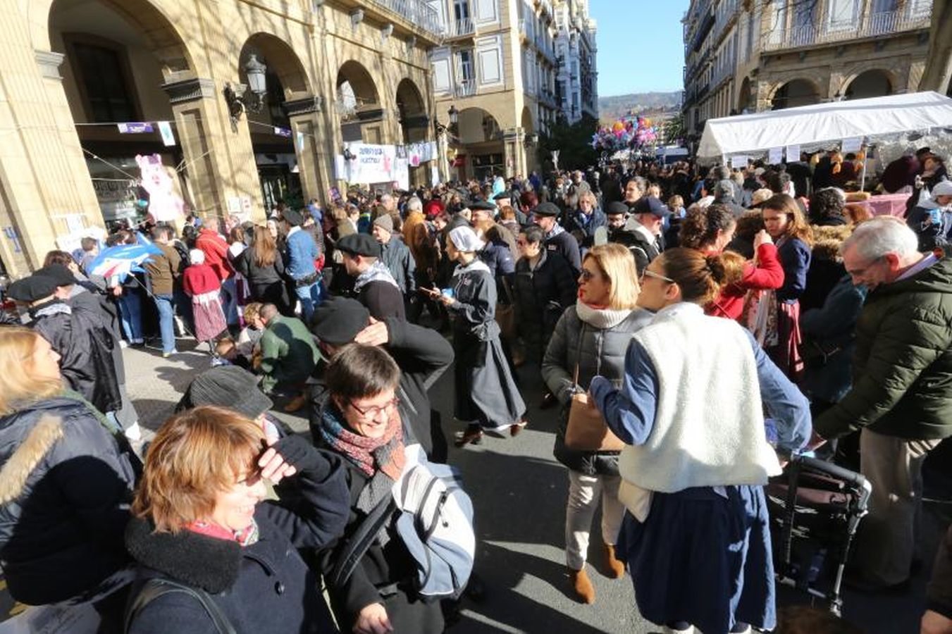 Arranca Santo Tomás y Donostia está lista para recibir a la gente.