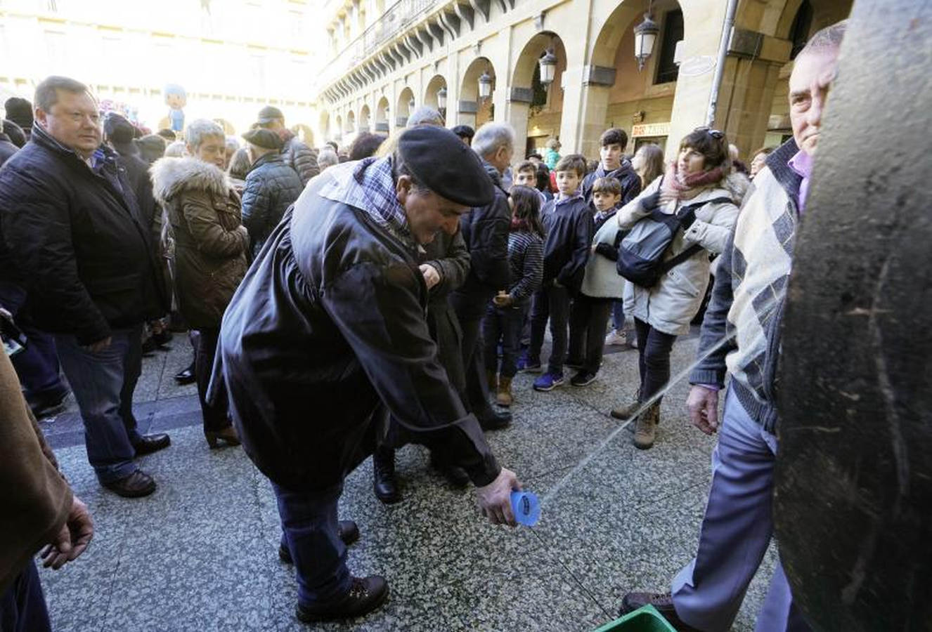 La feria de Santo Tomás de Donostia, un éxito