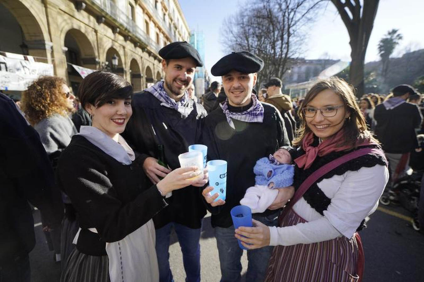 La feria de Santo Tomás de Donostia, un éxito
