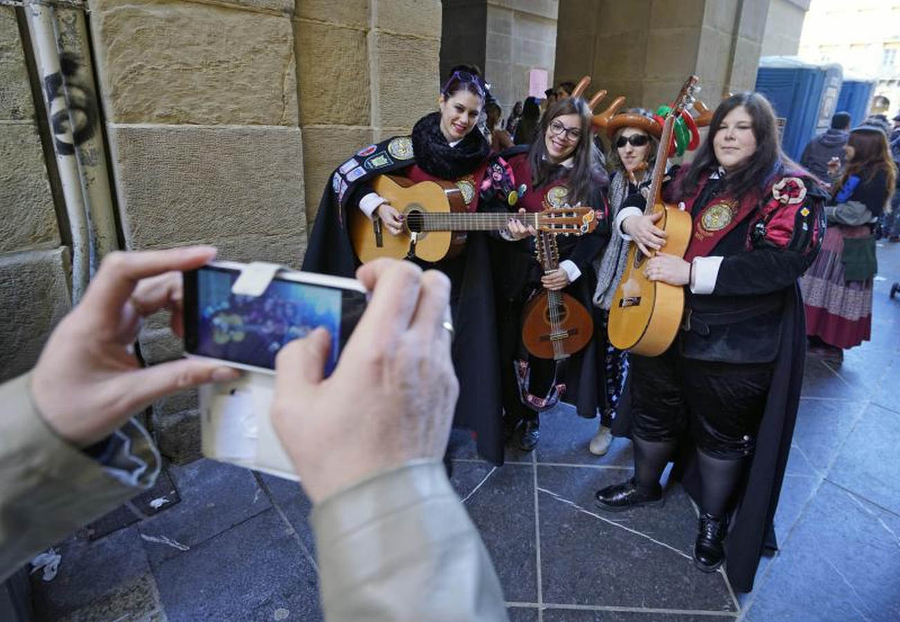 La feria de Santo Tomás de Donostia, un éxito