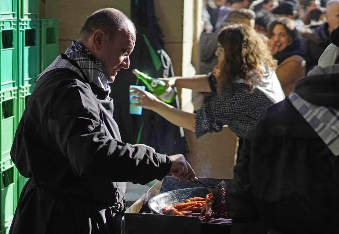 La feria de Santo Tomás de Donostia, un éxito