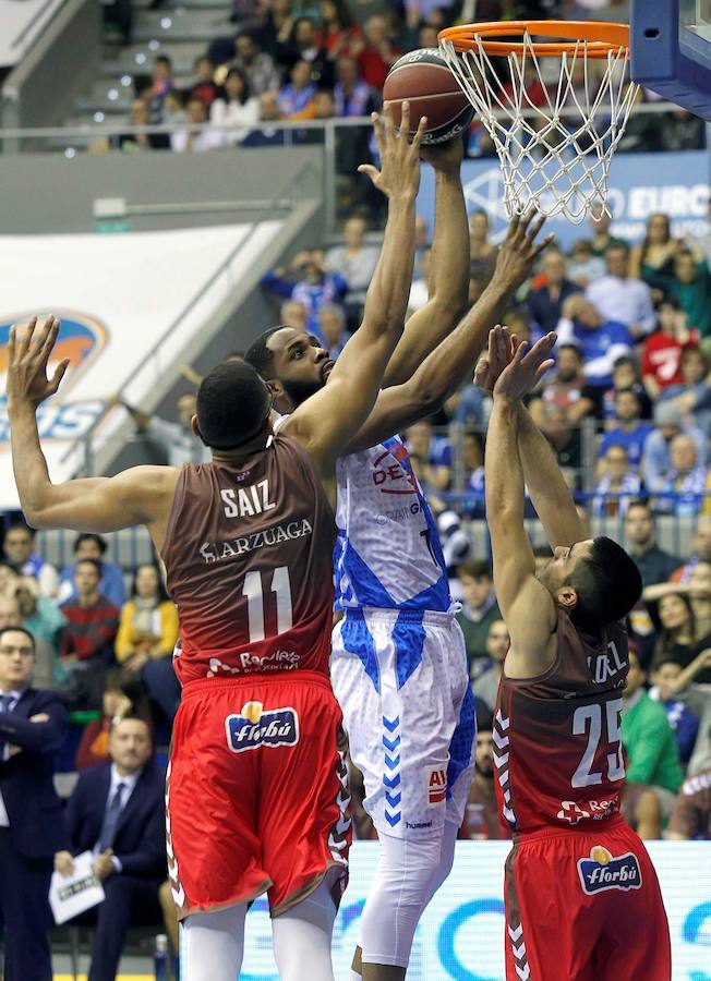 El Delteco-GBC gana 76-99 en el Coliseum ante el Burgos en un partido muy completo de los hombres de Fisac