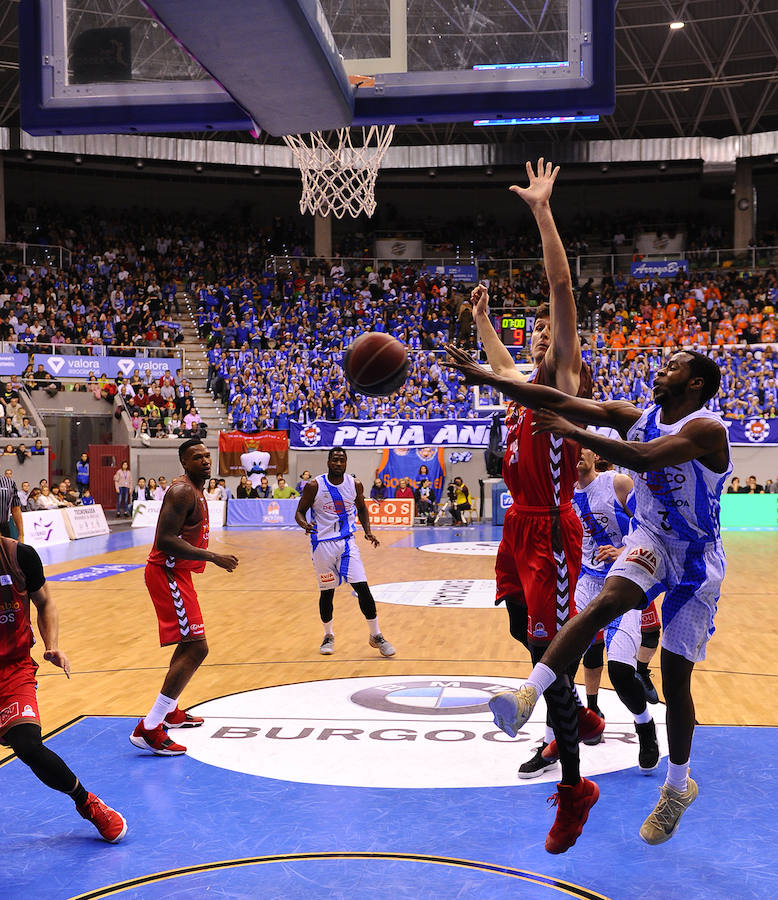 El Delteco-GBC gana 76-99 en el Coliseum ante el Burgos en un partido muy completo de los hombres de Fisac