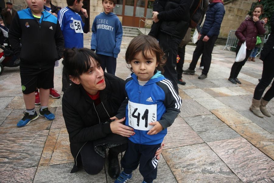 Los más pequeños se han sumado a esta sana tradición de terminar el año con una carrerita. 