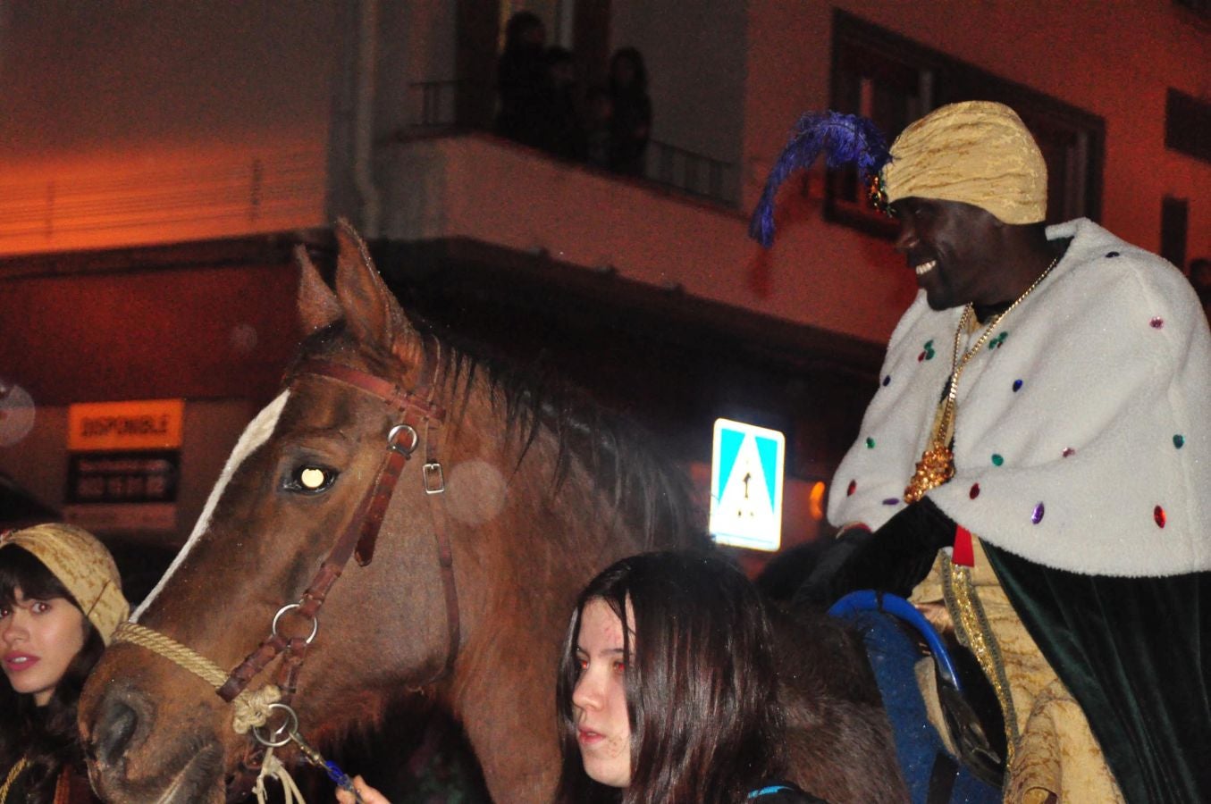 Así ha sido la llegada de Melchor, Gaspar y Baltasar a la localidad
