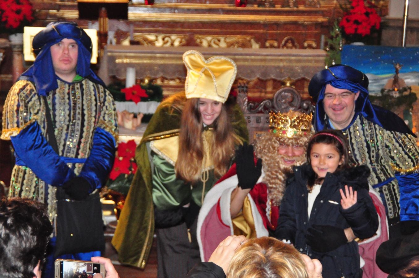 Así ha sido la llegada de Melchor, Gaspar y Baltasar a la localidad