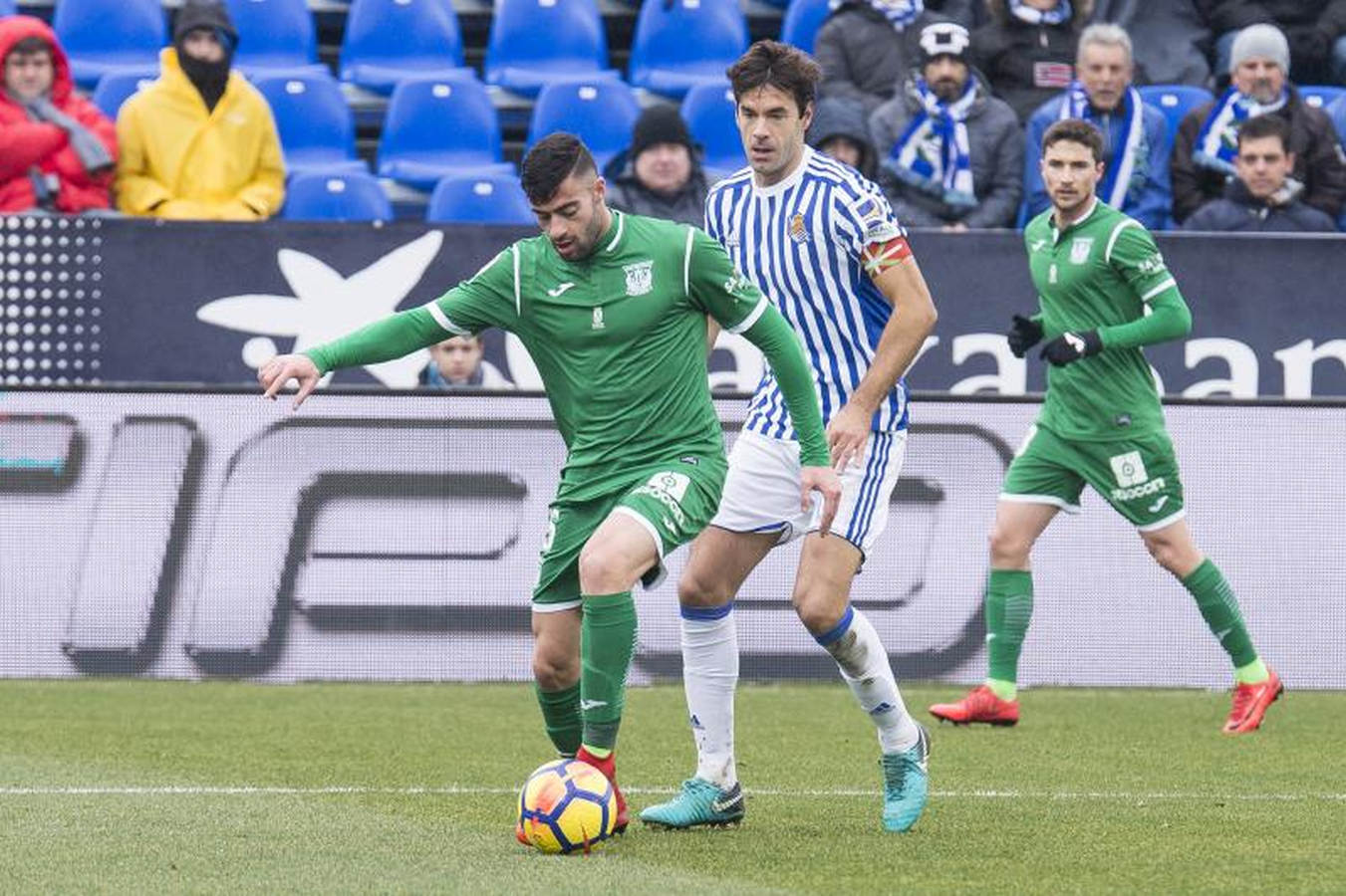 Las mejores imágenes del Leganés - Real Sociedad