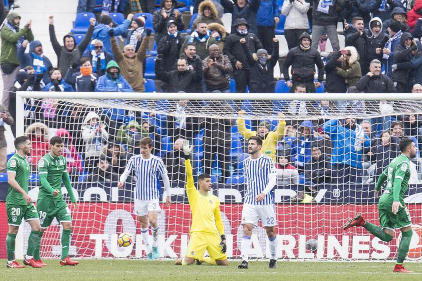 Las mejores imágenes del Leganés - Real Sociedad