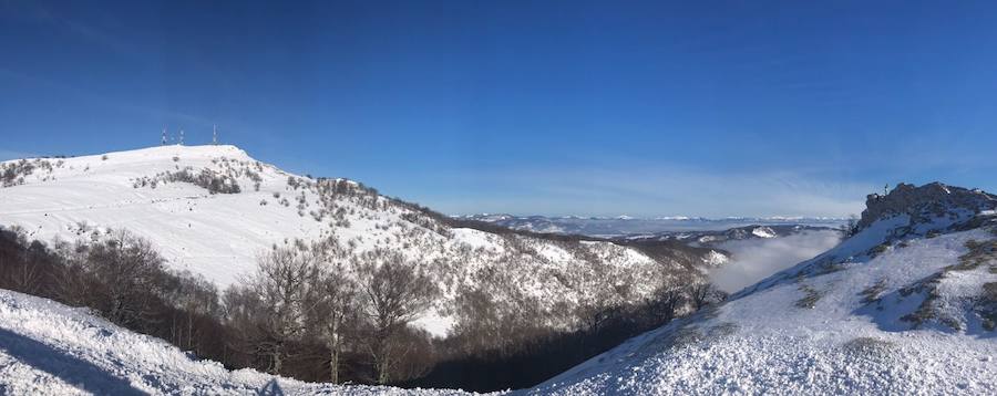 Berastegi ha registrado hoy la temperatura mínima de toda Gipuzkoa con -4,3 grados al igual que Pagoeta. 