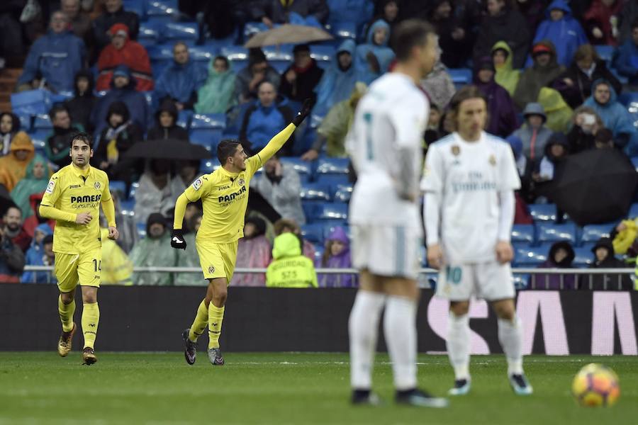 El conjunto blanco sufrió ante el Villarreal su tercera derrota de la temporada en el Santiago Bernabéu.