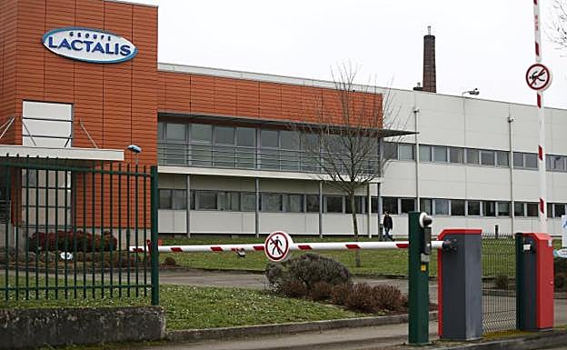 Una planta de Lactalis.