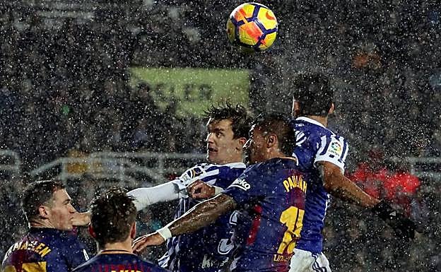 Jarro de agua fría en Anoeta