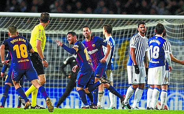 Las claves de la derrota de la Real Sociedad ante el Barcelona