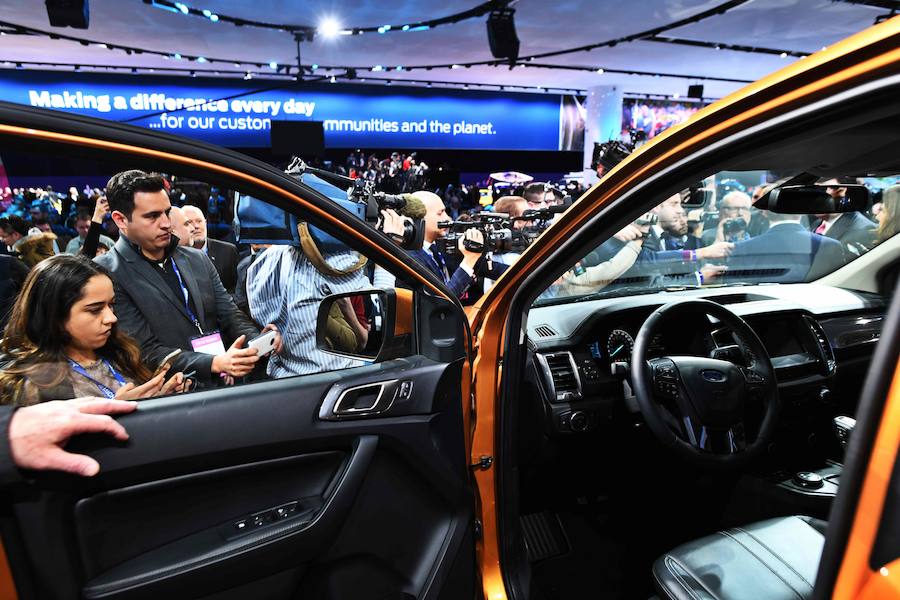 El Salón del Automóvil de Detroit 2018 ha abierto sus puertas con la mirada puesta en los modelos de gran tamaño, pero también en el comercio internacional y el impacto de los recortes impositivos. 