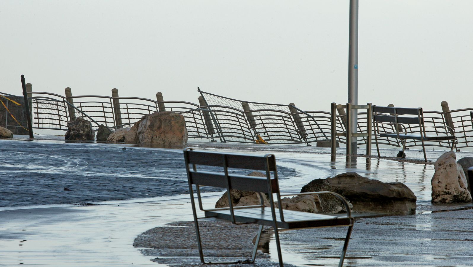 San Sebastián, Zarautz y Zumaia son las localidades en las más se han hecho visibles las consecuencias del temporal