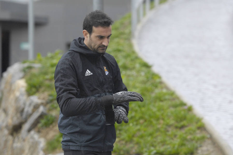 La Real ha efectuado este viernes por la mañana en Zubieta su penúltimo entrenamiento antes de enfrentarse al Celta. Mañana la plantilla se ejercitará a la misma hora y en el mismo escenario. 