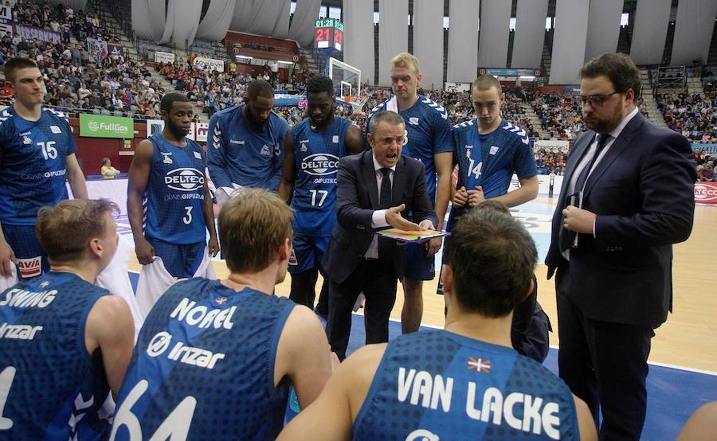 El Delteco Gipuzkoa Basket cayó derrotado ante el Real Madrid (84-98) en un bune partido en líneas generales del equipo de Porfi Fisac.