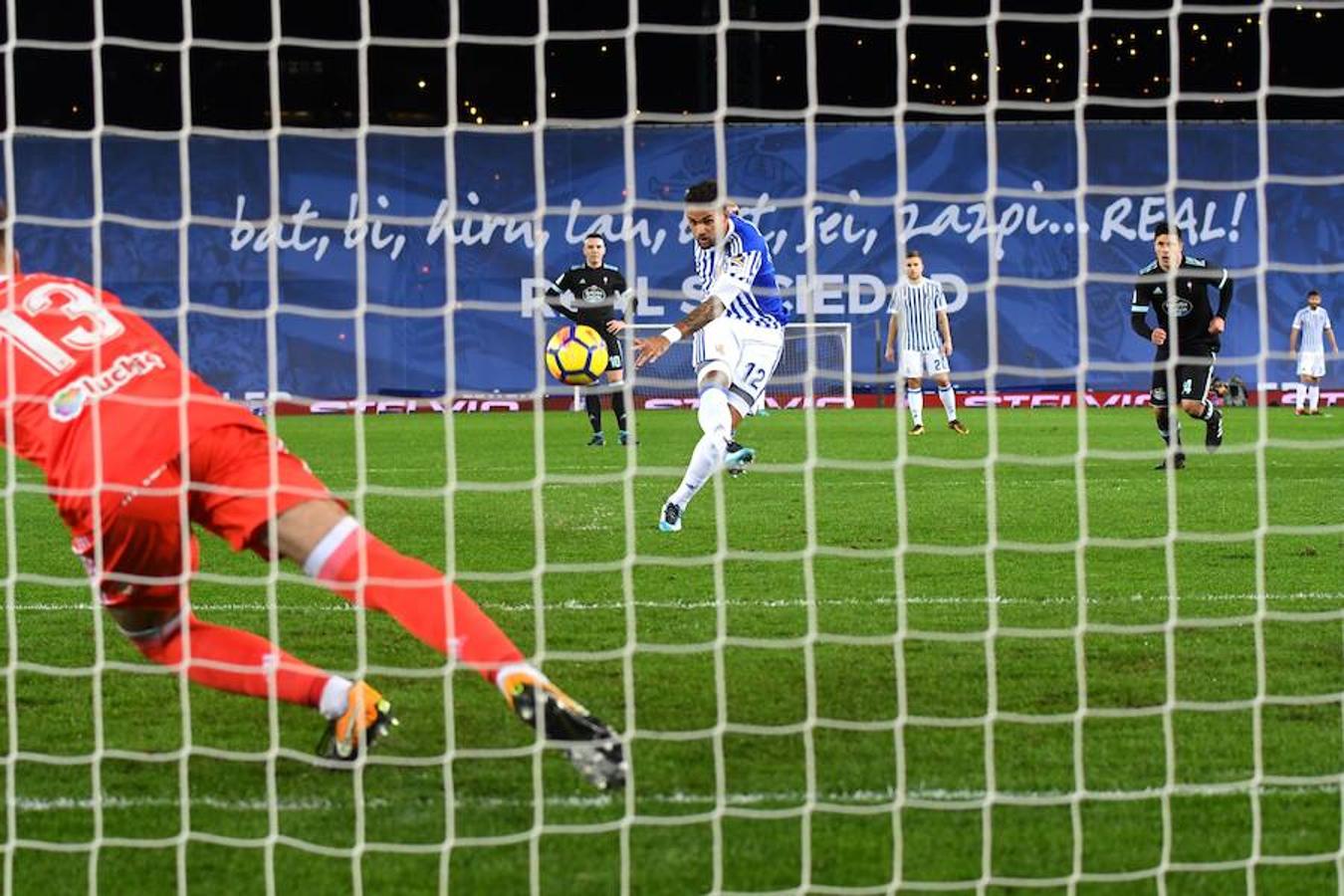 Real Sociedad-Celta, en imágenes