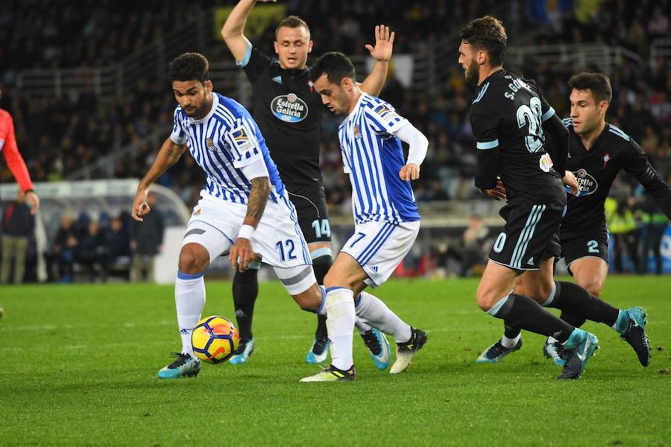 Real Sociedad-Celta, en imágenes