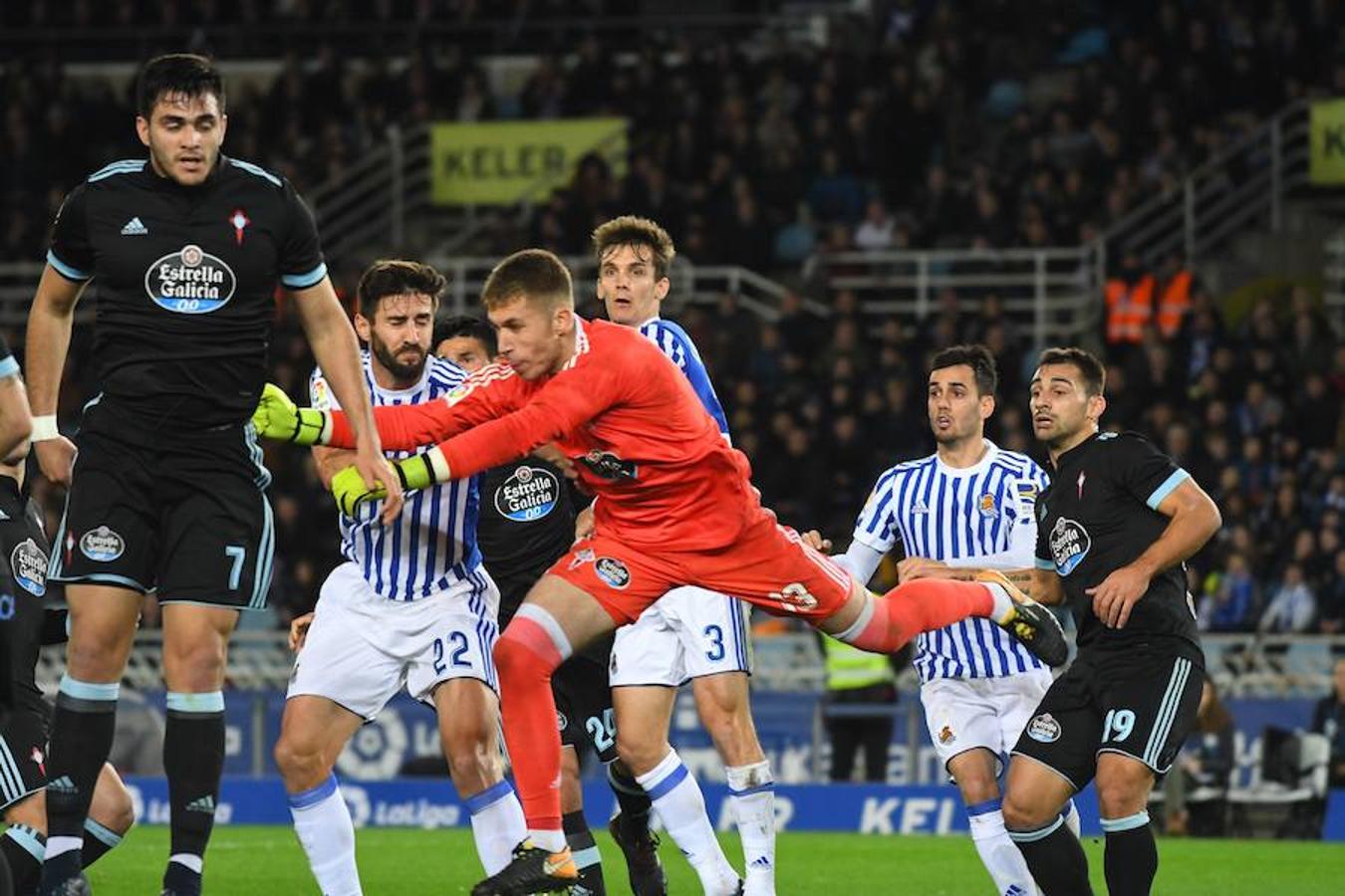 Real Sociedad-Celta, en imágenes