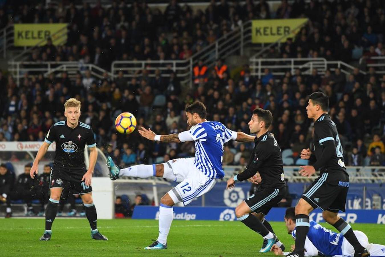 Real Sociedad-Celta, en imágenes