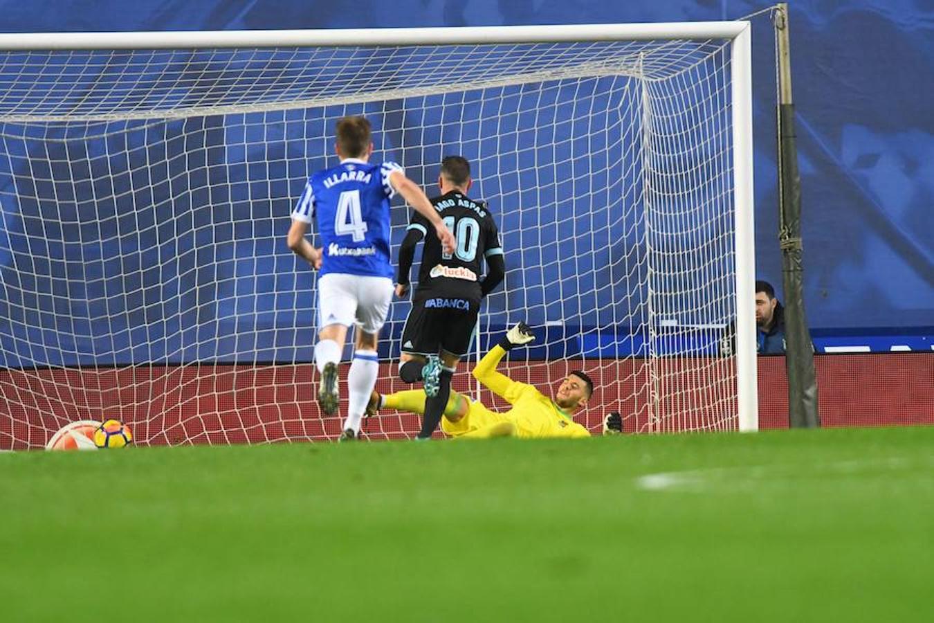 Real Sociedad-Celta, en imágenes
